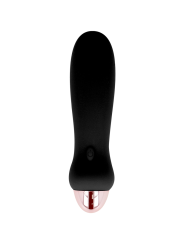 DOLCE VITA - VIJF ZWARTE OPLAADBARE VIBRATORS MET 7 SNELHEDEN