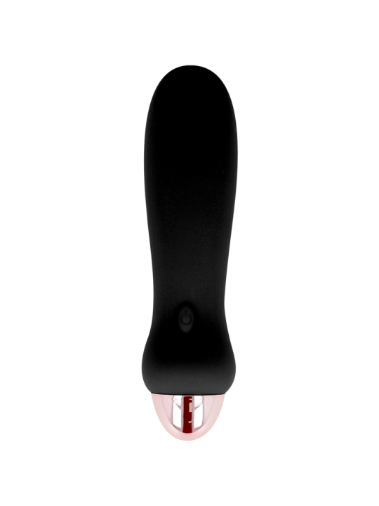 DOLCE VITA - VIJF ZWARTE OPLAADBARE VIBRATORS MET 7 SNELHEDEN