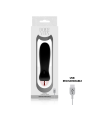 DOLCE VITA - VIBRATEUR RECHARGEABLE CINQ NOIR 7 VITESSES
