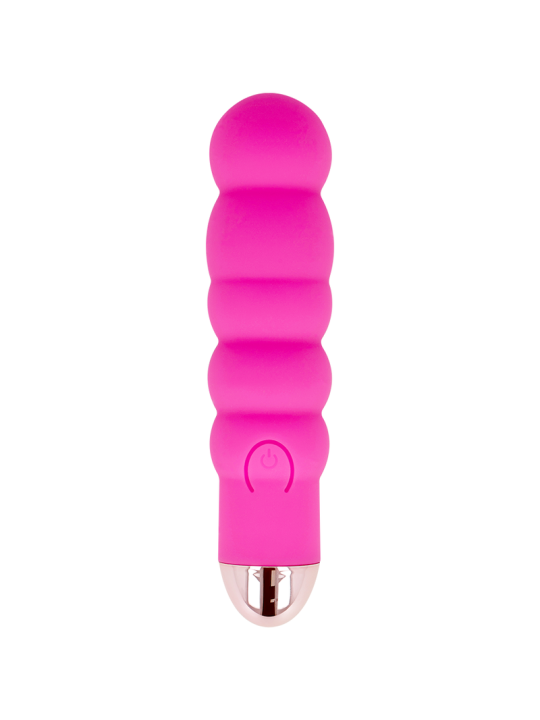 DOLCE VITA - VIBRATEUR RECHARGEABLE SIX ROSE 7 VITESSES