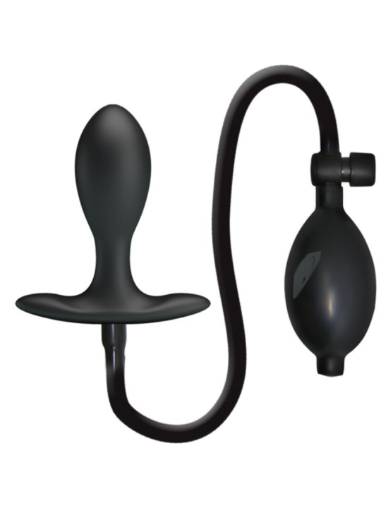 PRETTY LOVE - ZWARTE OPBLAASBARE ANAAL PLUG