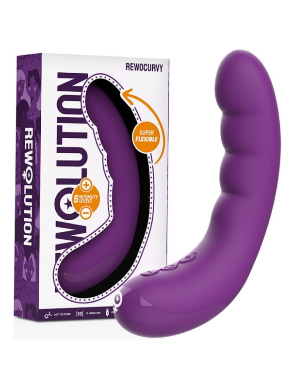 REWOLUTION - REWOCURVY WIEDERAUFLADBARER, FLEXIBLER VIBRATOR