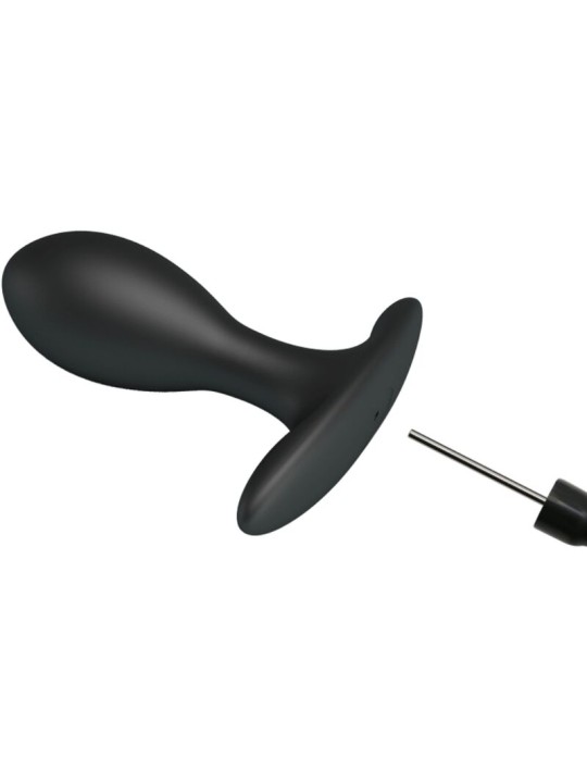 PRETTY LOVE - ZWARTE OPBLAASBARE ANAAL PLUG