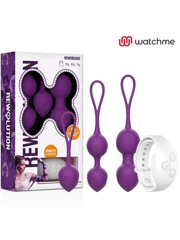 REWOLUTION - REWOBEADS BALLES VIBRANTES TÉLÉCOMMANDE AVEC TECHNOLOGIE 