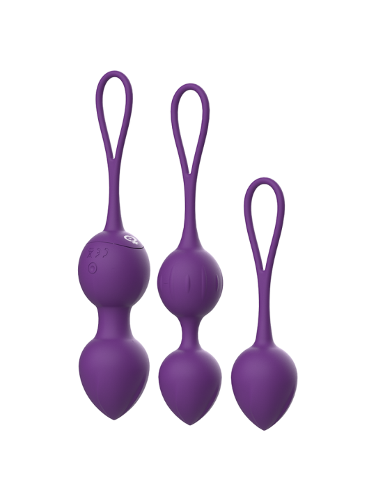 REWOLUTION - REWOBEADS VIBRATING BALLS REMOTE CONTROL WITH WATCHME TEC