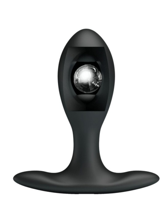 PRETTY LOVE - ZWARTE OPBLAASBARE ANAAL PLUG