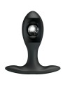 PRETTY LOVE - ZWARTE OPBLAASBARE ANAAL PLUG
