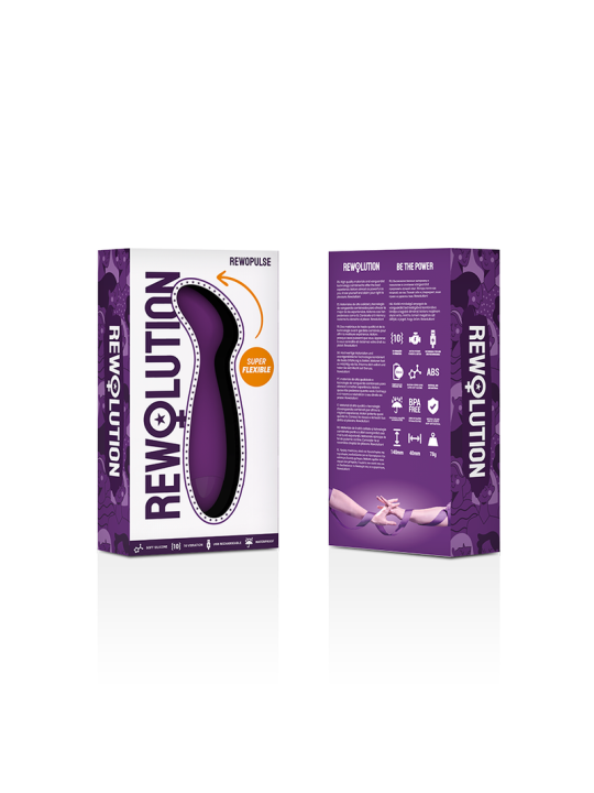 REWOLUTION - REWOPULSE FLEXIBLER VIBRATOR G-PUNKT-STIMULATOR