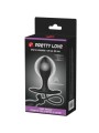 PRETTY LOVE - ZWARTE OPBLAASBARE ANAAL PLUG