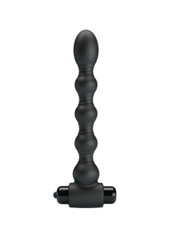 PRETTY LOVE - LYNN SILICONE ANAL PLUG 10 VIBRAÇÕES PRETO