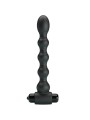 PRETTY LOVE - LYNN SILICONE ANAL PLUG 10 VIBRAÇÕES PRETO