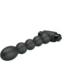 PRETTY LOVE - LYNN SILICONE ANAL PLUG 10 VIBRAÇÕES PRETO