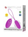 PRETTY LOVE - JOANNA VIBRATING EGG REMOTE CONTROL 12 MODES