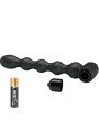 PRETTY LOVE - LYNN SILICONE ANAL PLUG 10 VIBRAÇÕES PRETO