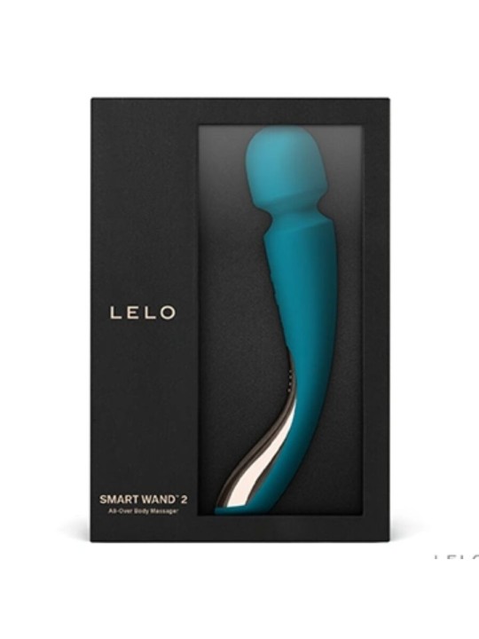 LELO - MASSAGGIATORE SMART MEDIUM WAND 2 AQUA