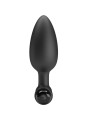 PRETTY LOVE - VIBRA BUTT PLUG 2 ANAL PLUG 10 VIBRAÇÕES PRETO