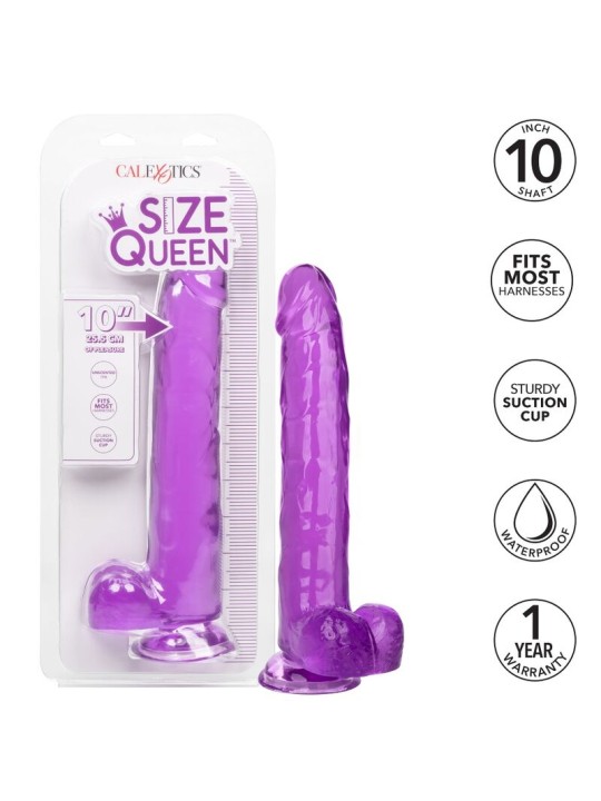 CALEXOTICS - GRÖSSE KÖNIGIN-DILDO LILA 25.5 CM