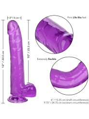 CALEXOTICS - GODE REINE TAILLE VIOLET 25.5 CM