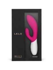 LELO - INA WAVE 2 VBRADOR LUXO ESPECIAL MOVIMENTO CERISE