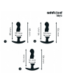 ADDICTED TOYS - SET OF 3 ANAL PLUG SILICONE MODEL 1