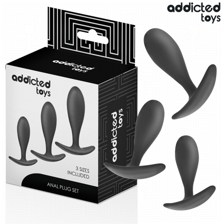 ADDICTED TOYS - SET VAN 3 ANALE PLUG MODEL 2