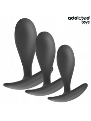 ADDICTED TOYS - CONJUNTO DE 3 PLUG ANAL MODELO 2