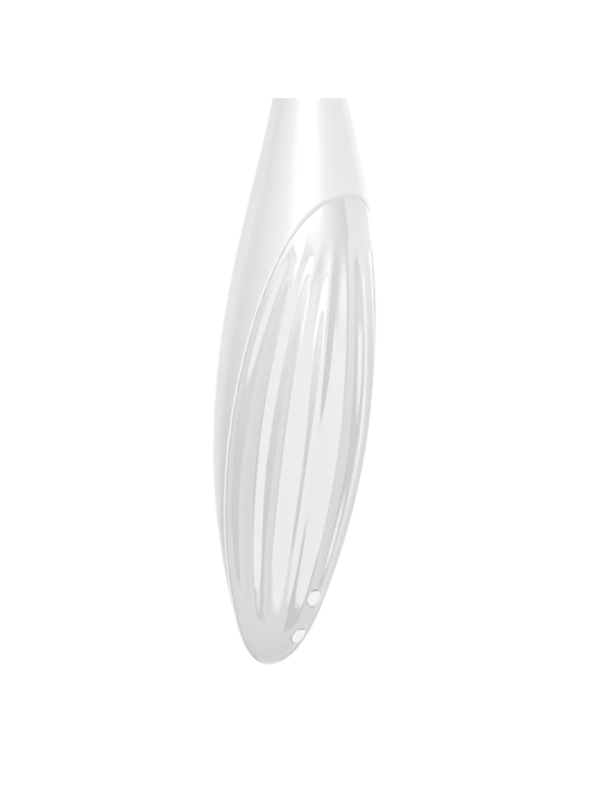 SATISFYER - TWIRLING JOY CLIT TIP VIBRATOR WHITE