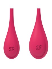 SATISFYER - CONJUNTO DE TREINO YONI POWER 1 VERMELHO