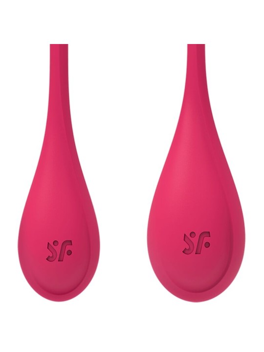 SATISFYER - YONI POWER 1 TRAINING SET RED