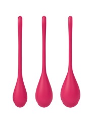 SATISFYER - SET DA ALLENAMENTO YONI POWER 1 ROSSO