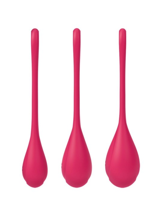 SATISFYER - CONJUNTO DE TREINO YONI POWER 1 VERMELHO