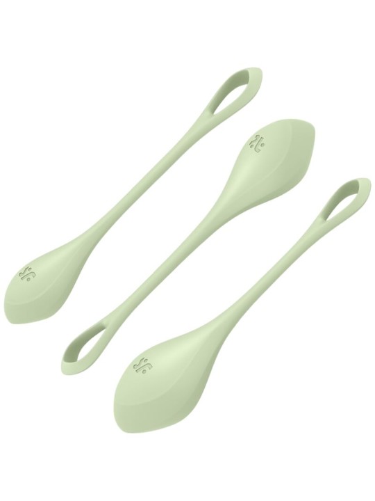 SATISFYER - YONI POWER 2 TRAININGSSET GRÜN