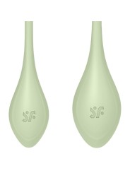 SATISFYER - YONI POWER 2 TRAINING KIT GROEN