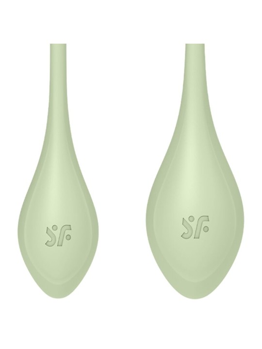 SATISFYER - YONI POWER 2 TRAINING KIT GROEN