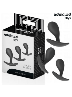 ADDICTED TOYS - SET VAN 3 ANALE PLUG MODEL 3