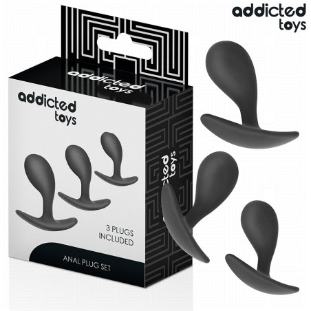 ADDICTED TOYS - SET VAN 3 ANALE PLUG MODEL 3