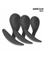 ADDICTED TOYS - 3ER-SET ANALPLUG MODELL 3