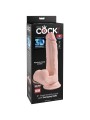 KING COCK - PLUS BALLES GODE 3D 20.3 CM