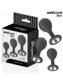 ADDICTED TOYS - CONJUNTO DE 3 PLUG ANAL COM JOIA