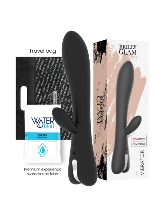 BRILLY GLAM - ERIK VIBRATORE + TELECOMANDO WATCHME