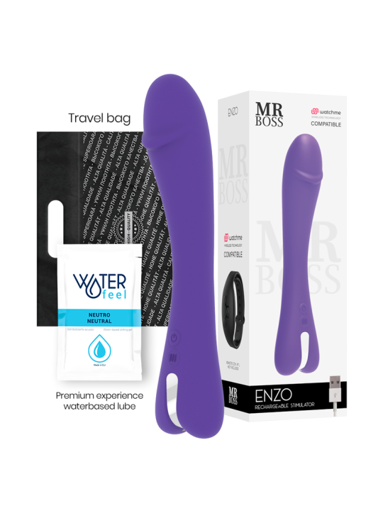 MR BOSS - ENZO VIBRADOR + CONTROLO REMOTO WATCHME