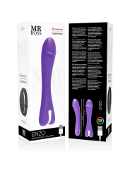 MR BOSS - ENZO VIBRATORE + TELECOMANDO WATCHME
