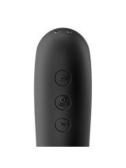SATISFYER - DUAL KISS ESTIMULADOR CLITORIS NEGRO