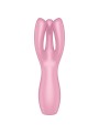 SATISFYER - VIBRATORE THREESOME 3 ROSA