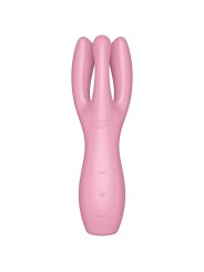 SATISFYER - THREESOME 3 VIBRADOR ROSA