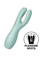 SATISFYER - THREESOME 3 VIBRADOR VERDE