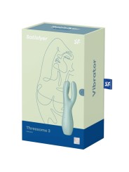SATISFYER - THREESOME 3 VIBRADOR VERDE