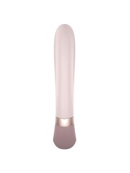 SATISFYER - APPLICATION HEAT WAVE VIBRATOR ROSE