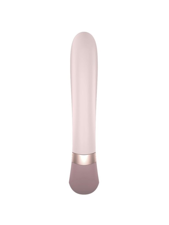 SATISFYER - APPLICATION HEAT WAVE VIBRATOR ROSE