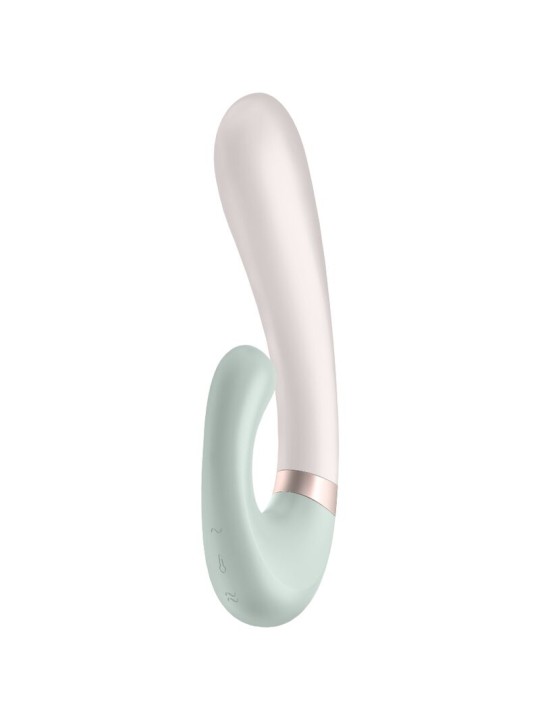 SATISFYER - HEAT WAVE VIBRATOR APP WHITE